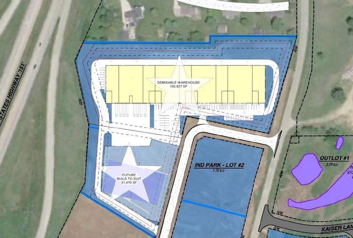 Dickeyville – Future Build to Suit and Proposed Warehouse