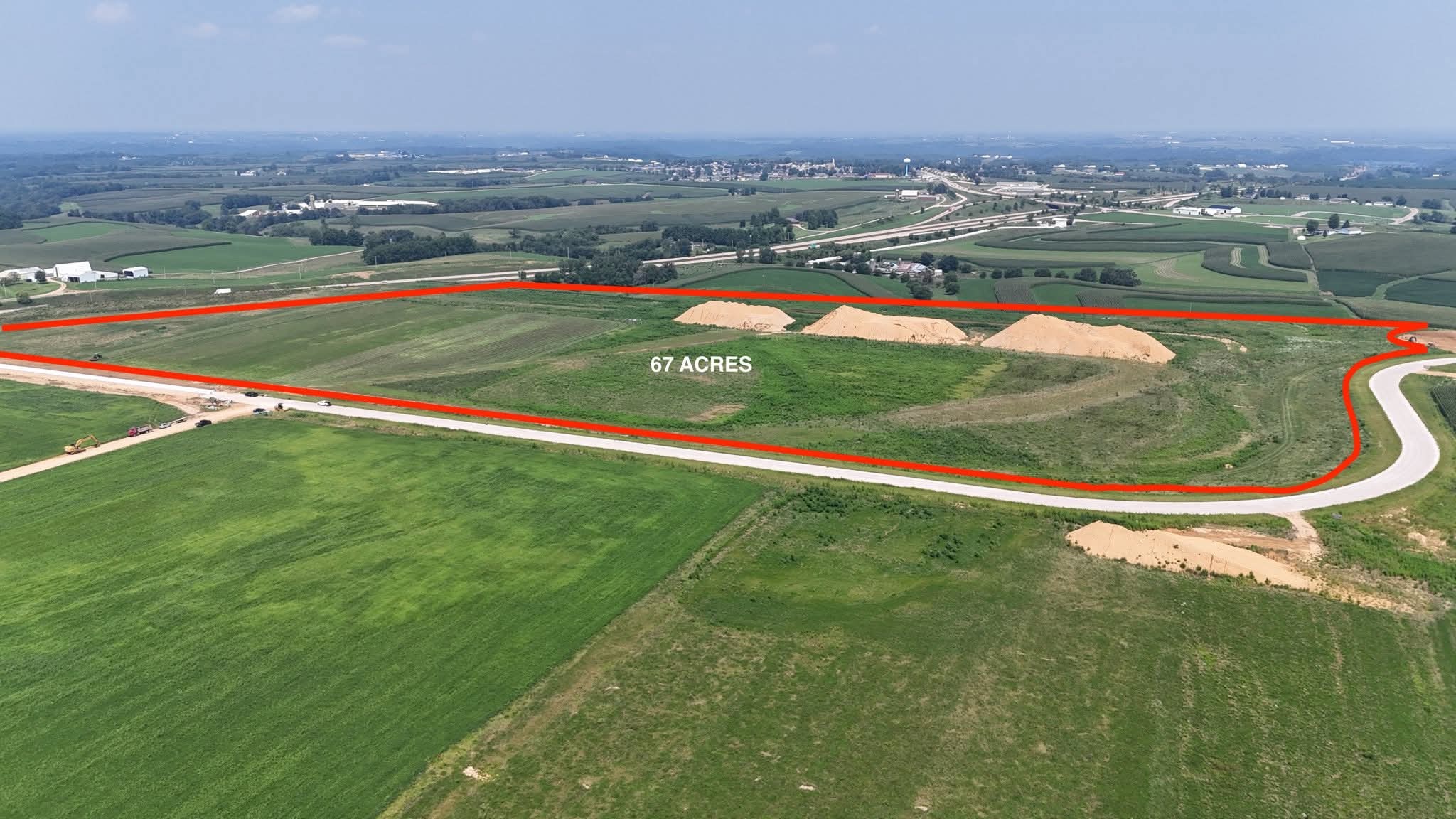 Kaiser 67 Acres Looking North - Dickeyville